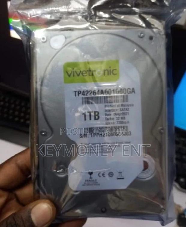 1TB Vivetronic Desktop Internal Hard Drive - main view