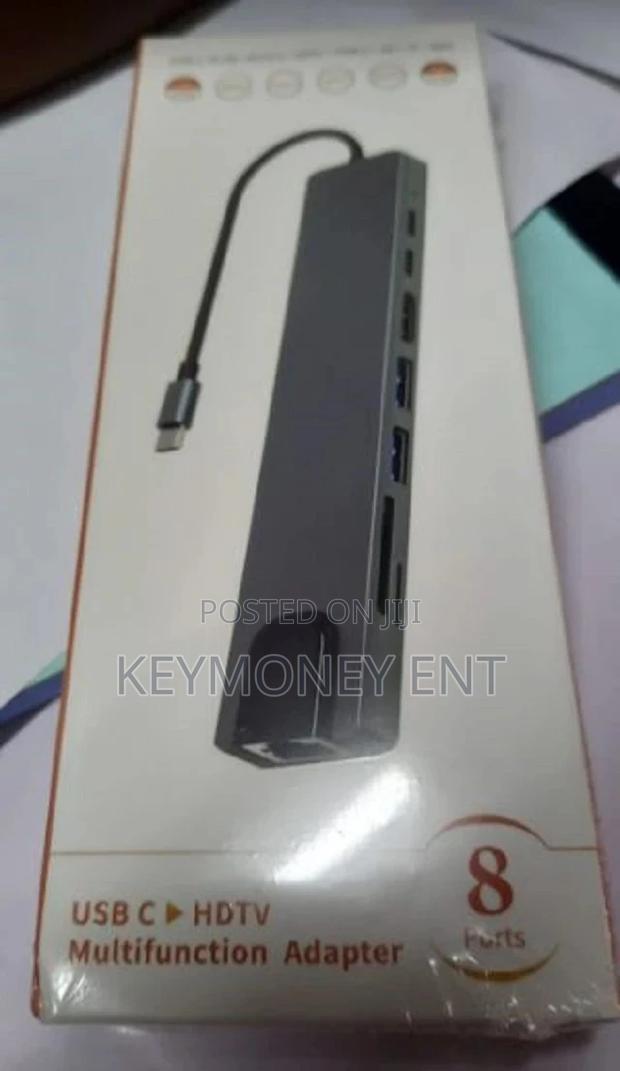 Type C to Pd HDTV Type C Sc TF Rj45 Adapter