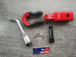 Hitch Receiver, 2" D Shackle Hitch Receiver