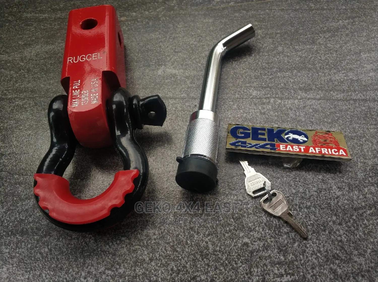 Hitch Receiver, 2" D Shackle Hitch Receiver