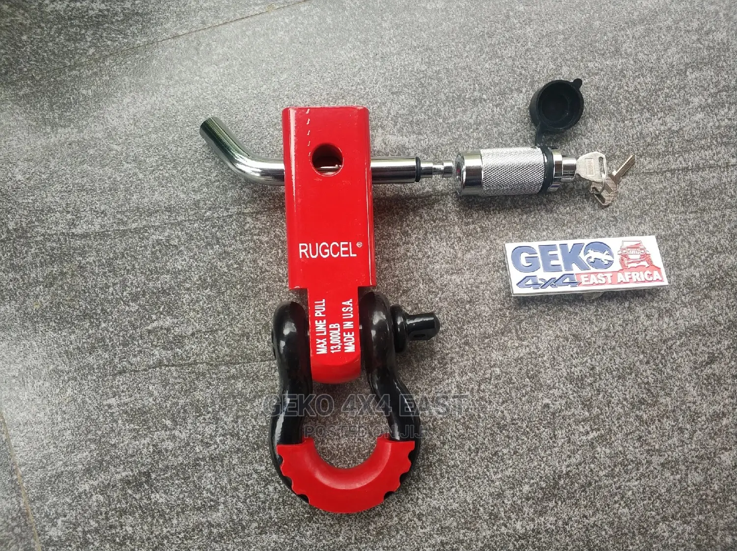 Hitch Receiver, 2" D Shackle Hitch Receiver