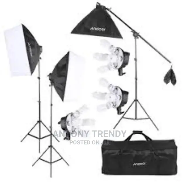 Lighting Kit, Photography Studio Continuous Softbox Lightin
