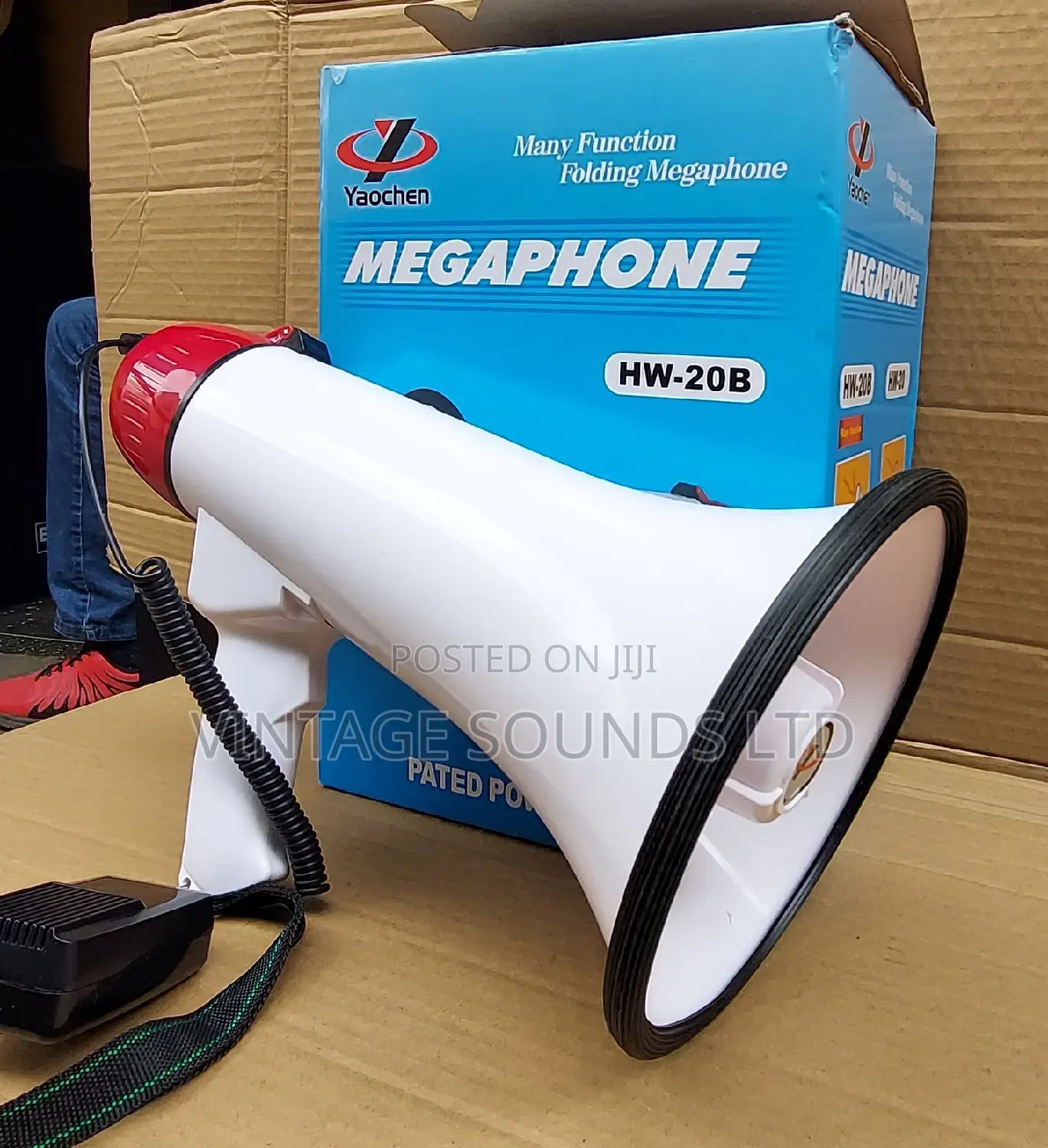 Rechargeable Powered Megaphone