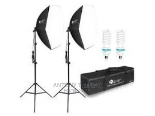 150W Photography Studio Softbox Continuous Lighting + 2m Lig
