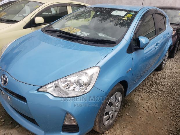Toyota Aqua 2014 Blue - thumbnail 3