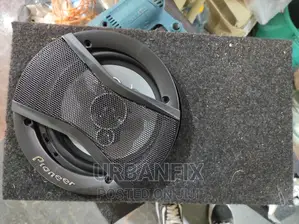 Pioneer 6 Inch Mid Range Speakers With Free Cabinets- A Pair