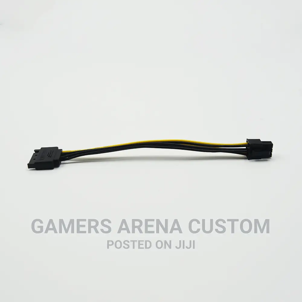 Sata 15 Pin to 6 Pin Pci Express (Pcie) Graphics Adapter