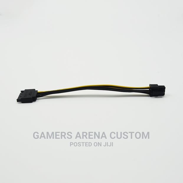 Sata 15 Pin to 6 Pin Pci Express (Pcie) Graphics Adapter - thumbnail 2