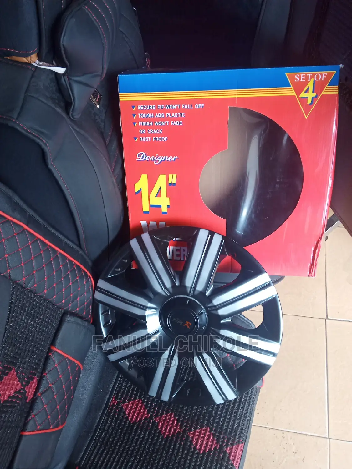 New Size 14 Wheel Caps, Free Delivery Within Nairobi Town