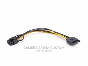 Sata 15 Pin Male to 8 Pin 6+2 Pci-Express Pcie Power Adapter