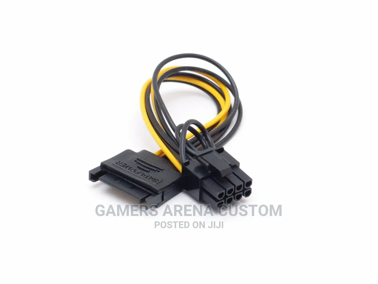 Sata 15 Pin Male to 8 Pin 6+2 Pci-Express Pcie Power Adapter