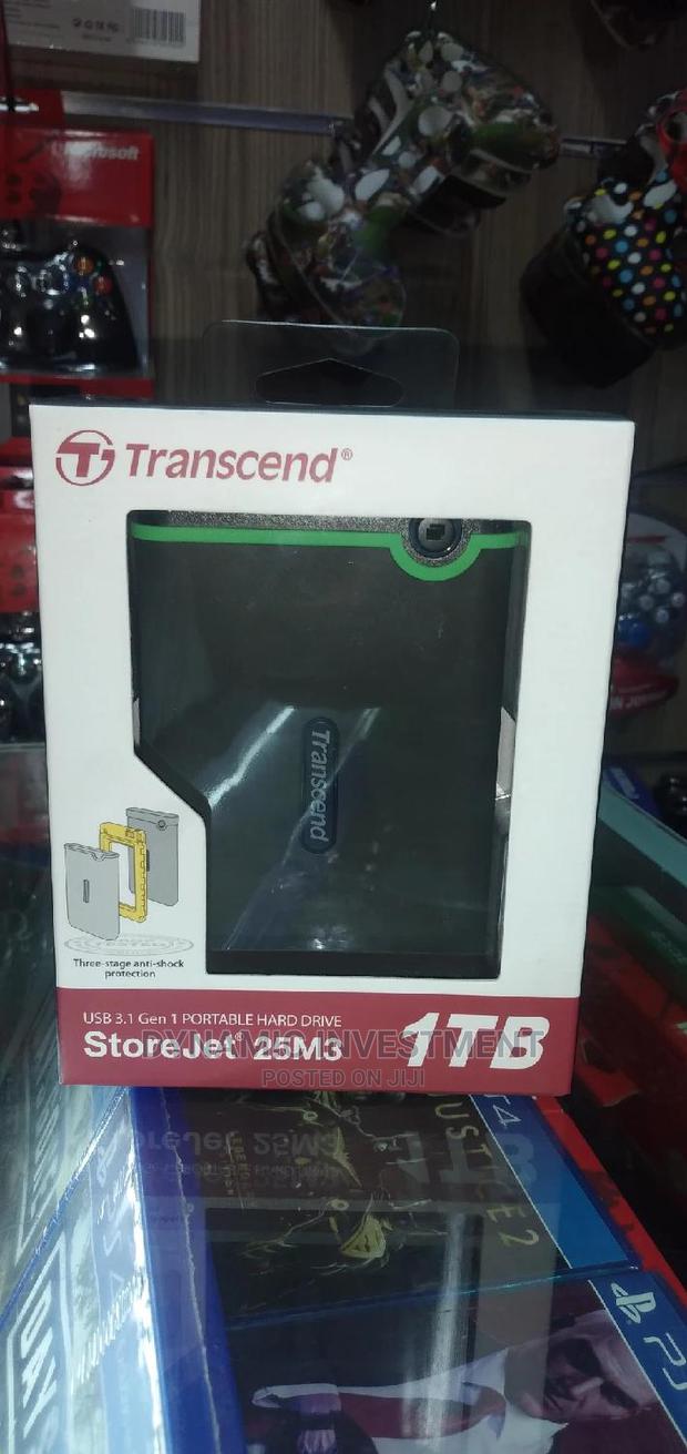 1tb Transcend Hardisk (3.0) - thumbnail 2