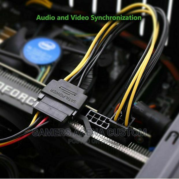 15pin Sata Power to 6pin Pci-E Pci Express Adapter Cable - thumbnail 3