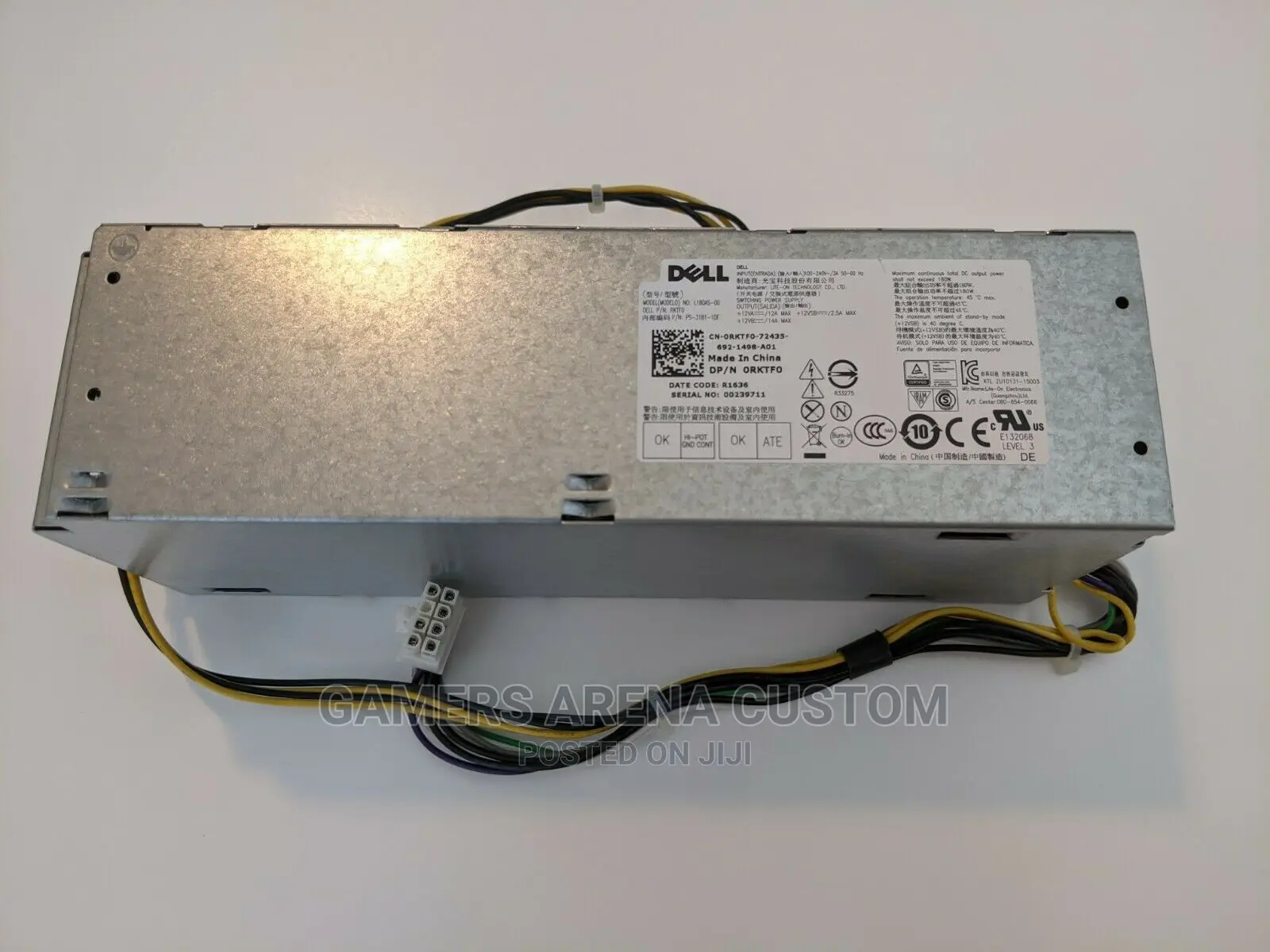 Dell Optiplex PSU 3040 5040 7040 3650 3656 180W Power Supply