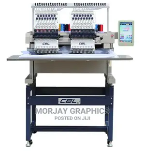 BRAND NEW Embroidery Machines Two Head 12 Needles