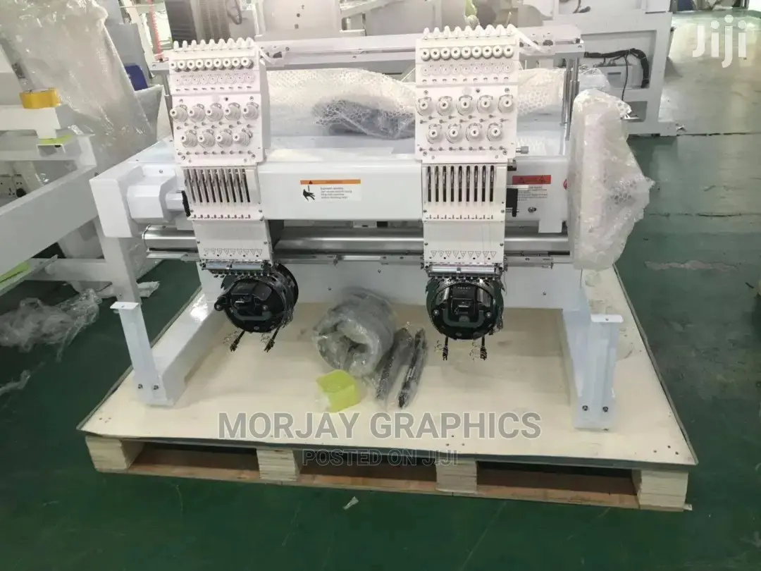 BRAND NEW Embroidery Machines Two Head 12 Needles