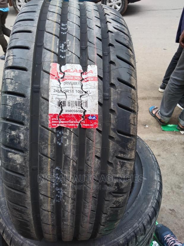 245/45 R 18 Lassa Tyres Made in Turkey.