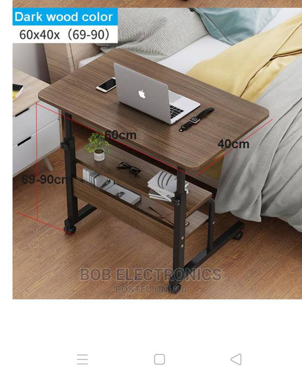 Adjustable Laptop Table With A Shelf - thumbnail 2
