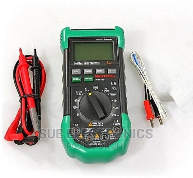 MASTECH MS8229 Auto Range Multimeter Temperature Humidity - main view