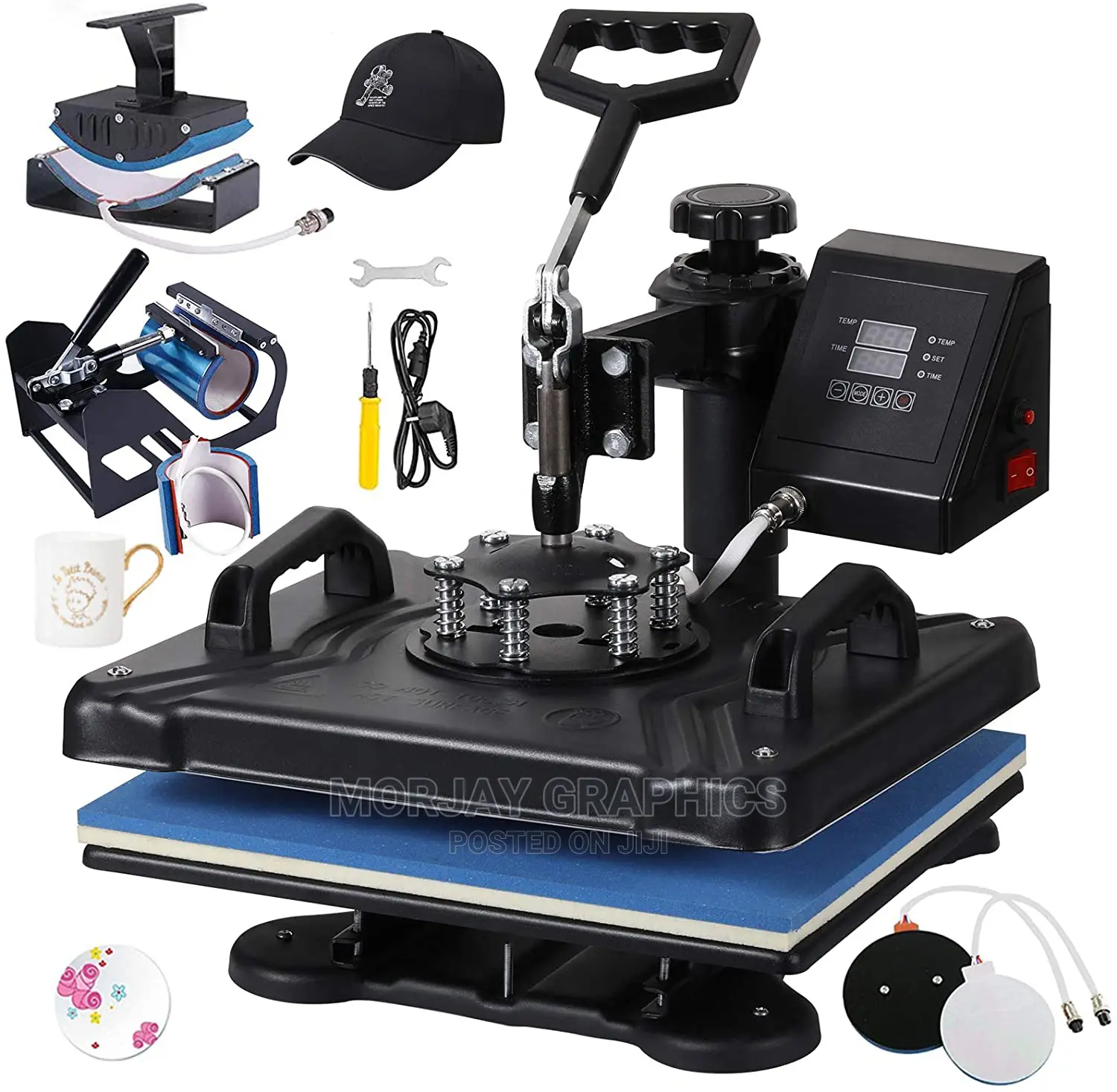 8 in 1 Heat Press Machine.