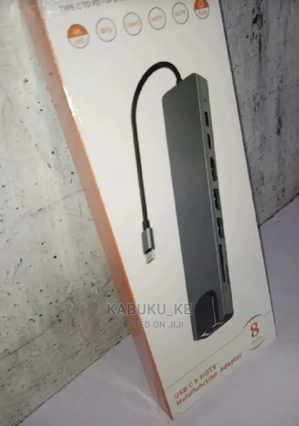 USB C Hub Macbook Pro Adapter - 8 in 1