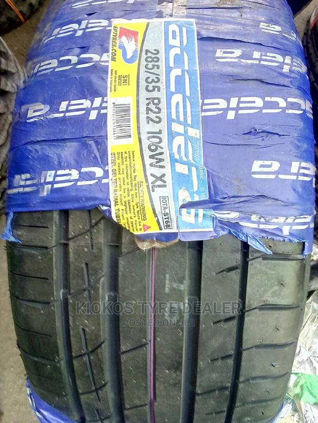 285/35r22 Accelera Tyres From Indonesia