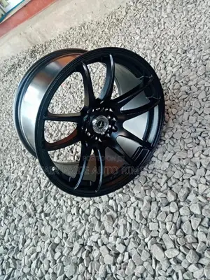 Rims Size 17 Black Plain Offset 10holes Universal