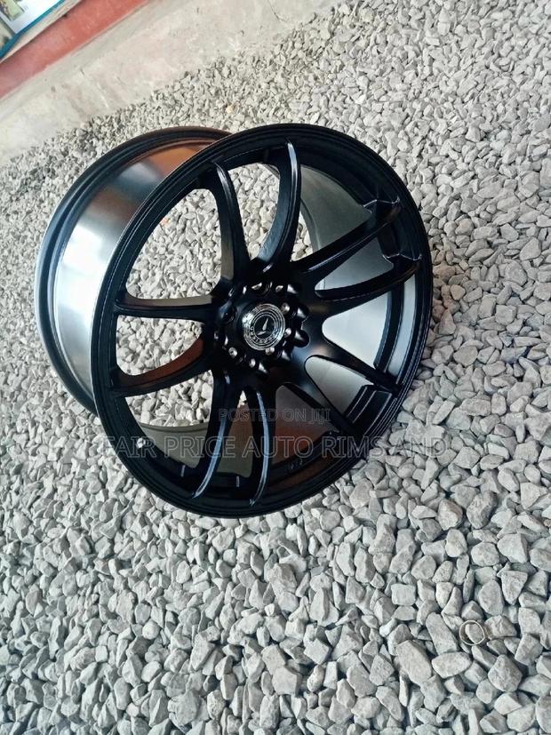 Rims Size 17 Black Plain Offset 10holes Universal - thumbnail 2