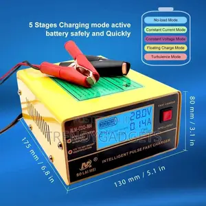 Yellow BATTERY CHARGER Blm 168