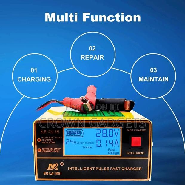 Fast,Pulse Battery Charger - main view