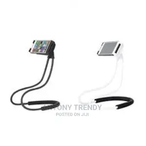 New Lazy Neck Phone Holder Stand for iPhone Desk 360 Degree