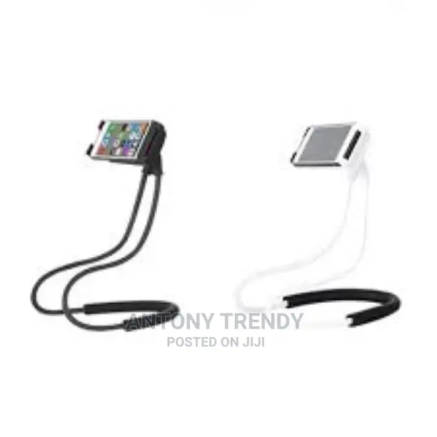 New Lazy Neck Phone Holder Stand for iPhone Desk 360 Degree