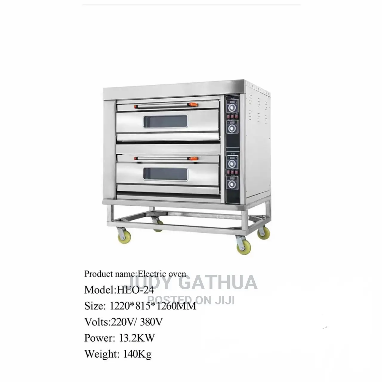 Commercial Oven 2 Deck