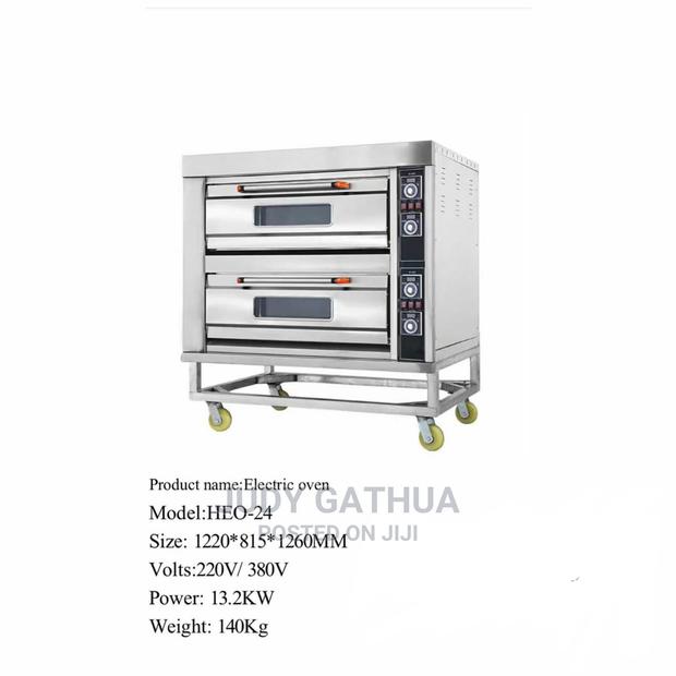 Commercial Oven 2 Deck - main view