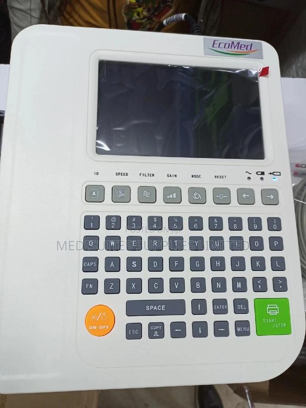 ECG Machine - main view