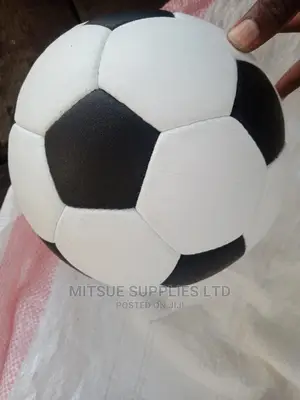 Classic Leather Football Size 5 White/Black