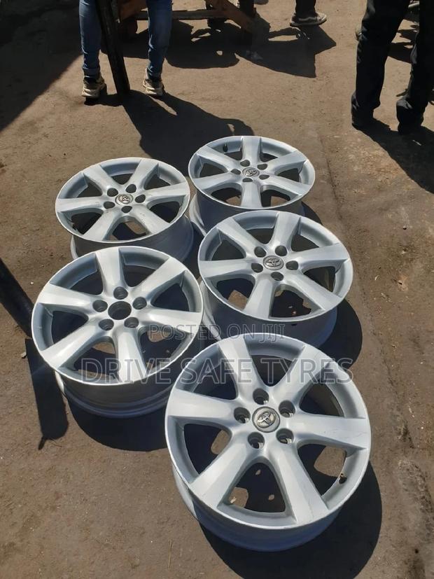 Rav 4 Original Rims 17 Inch Set Silver