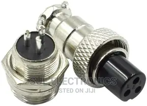 Aviation 3 Pin Metal Connector Plug