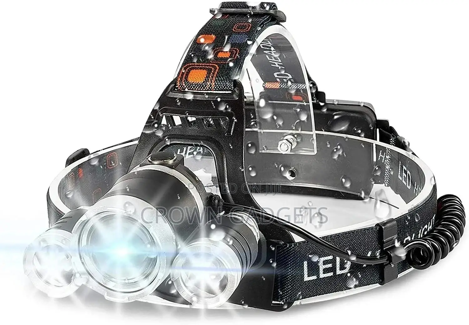 3X Cree T6 High Power Headlamp From Trendy G