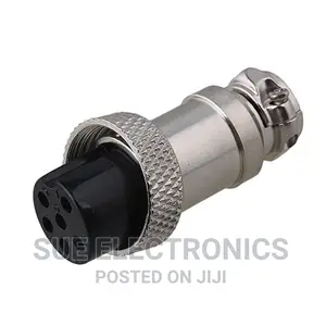 6-Pin Connector - Panel Mount (Male and Female)