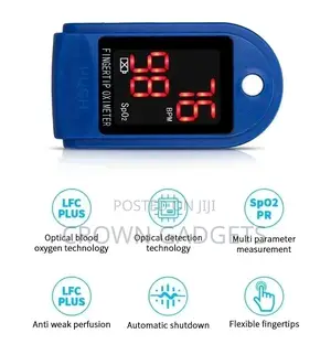 Digital Fingertip Pulse Oximeter for Home