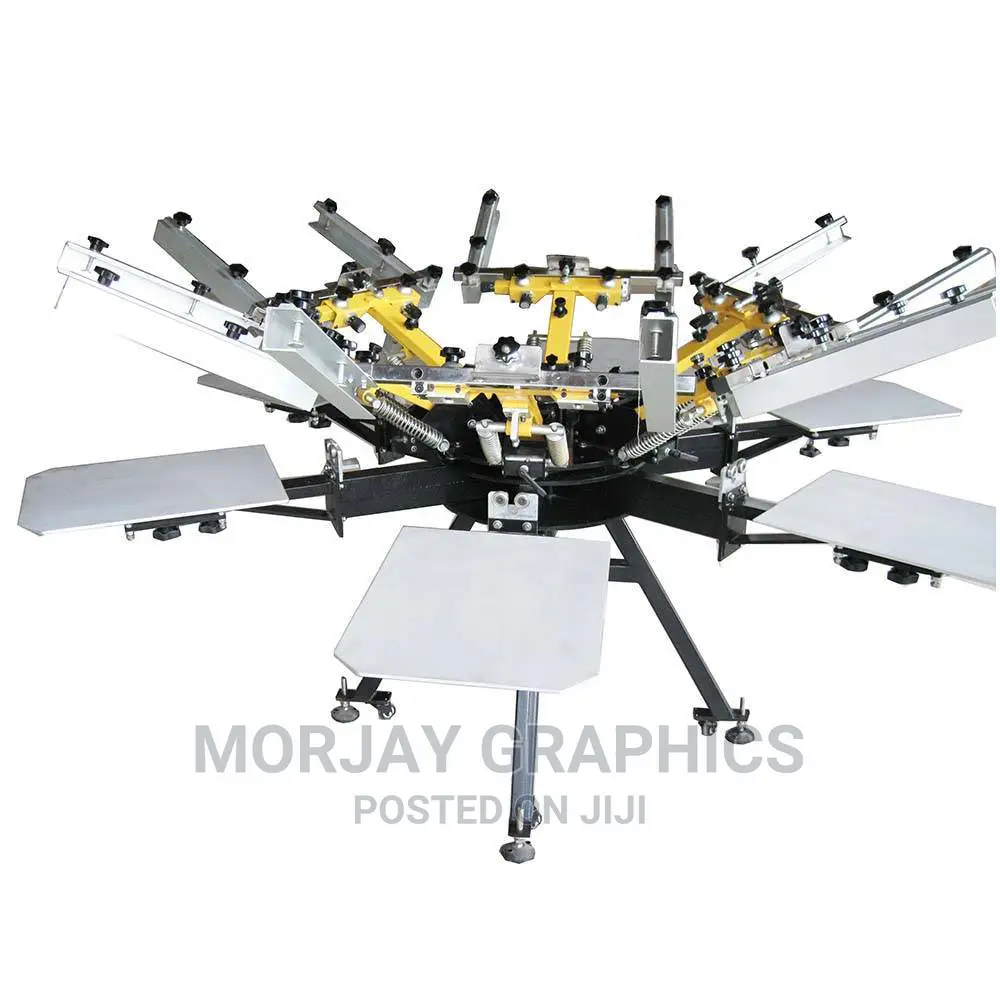 Silk 6 by 6 Screen Printing Machine