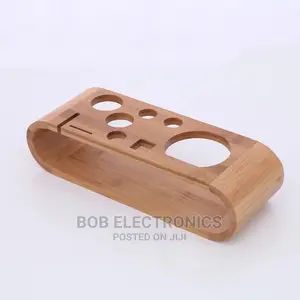 Bartender Cocktail Tools With Bamboo Stand