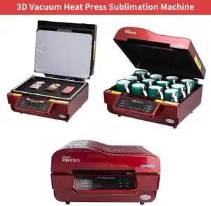 3D Digital Sublimation Transfer Machine Multiuse
