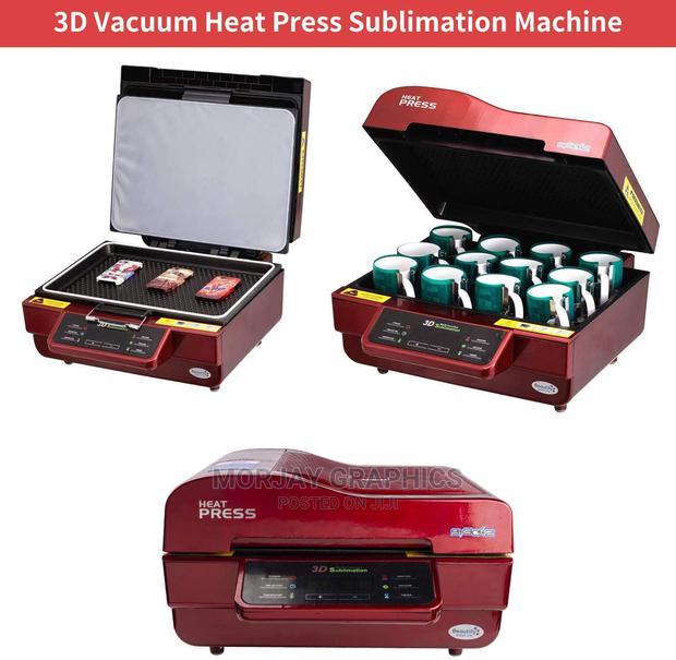 3D Digital Sublimation Transfer Machine Multiuse - main view
