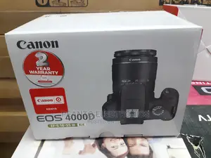 Canon Eos 4000d DSLR Camera and Ef-S 18-55 Mm