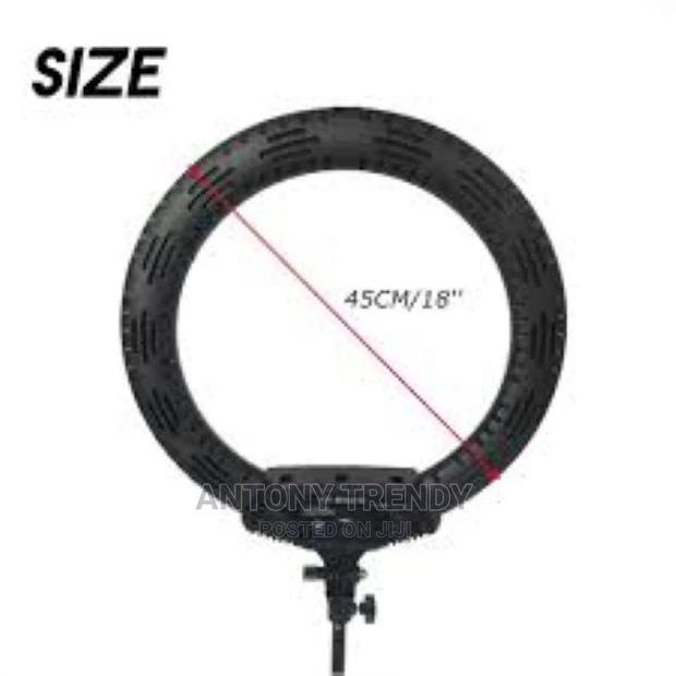 18 Inch LED Ringlight Kit With 73 Inch Tripod Stand With Pho