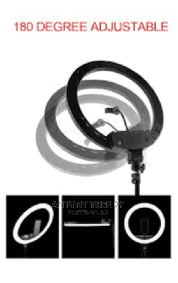 18-Inch Ring Lights With Stand, Camera Photo Video 18