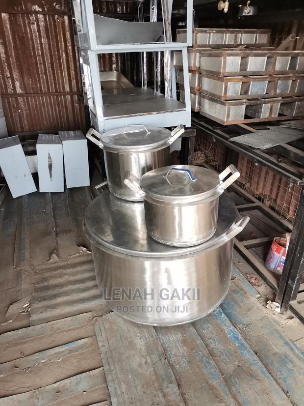 Stainless Steel Sufuria - thumbnail 4