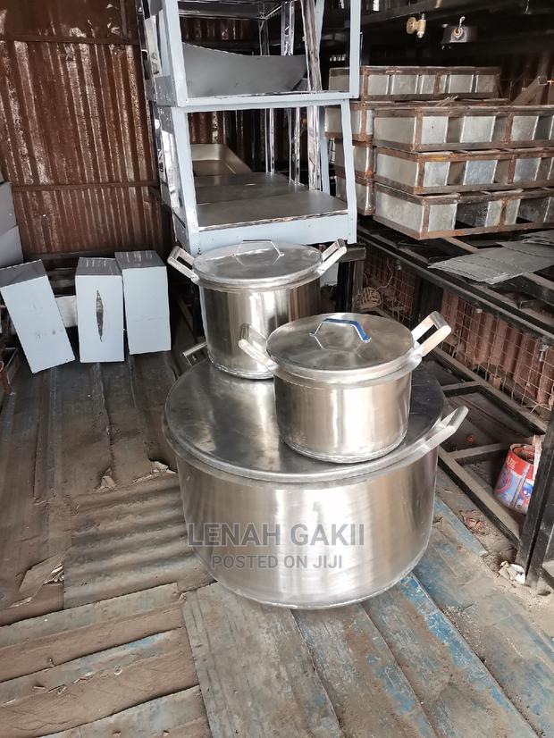 Stainless Steel Sufuria - thumbnail 3